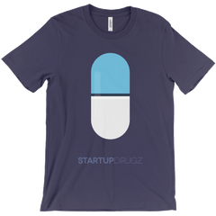 Startup Drugz Pill-Logo Tee Shirts