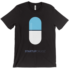 Startup Drugz Pill-Logo Tee Shirts